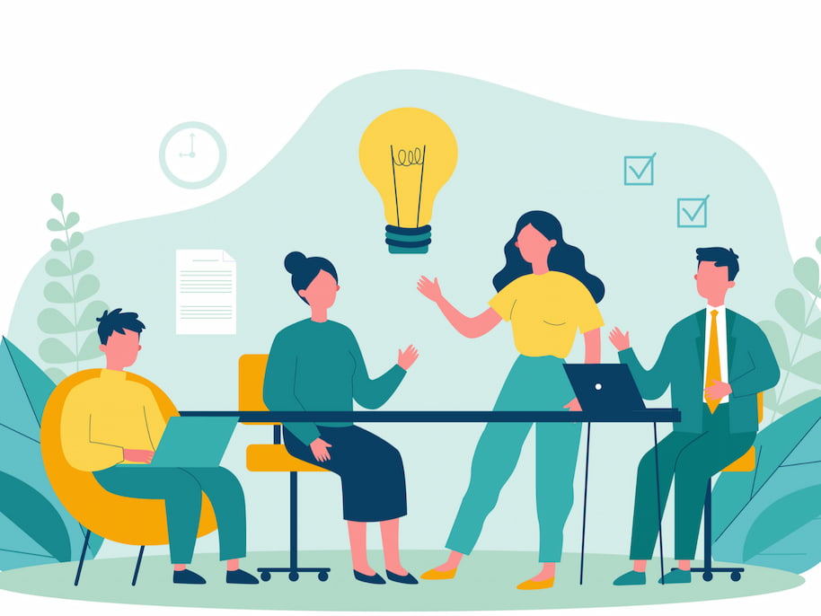 animation representing Communication process in Golden Fortune02